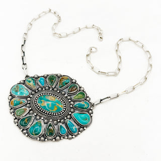 Shay Pfeiffer Oversized Royston Cluster Necklace