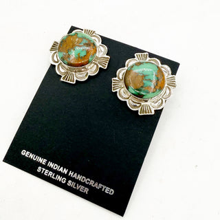 Alex Sanchez Royston Concho Earrings