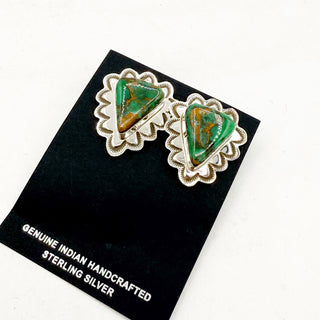 Alex Sanchez Royston Concho Earrings