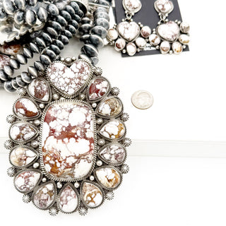 Tyler Brown Masterpiece Oversized Wildhorse Squashblossom Set!