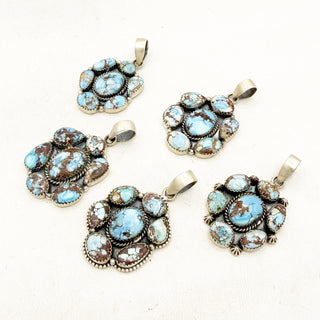 Golden Hills Cluster Pendant