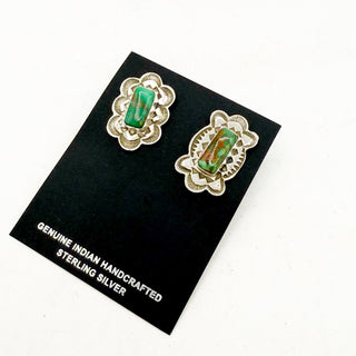 Alex Sanchez Royston Concho Earrings