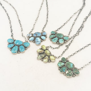 PREORDER: Memorial Day Half Cluster Necklace