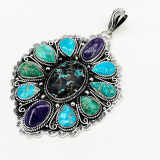 HJC x Jesus Vega Oversized Blackjack Ombre Pendant