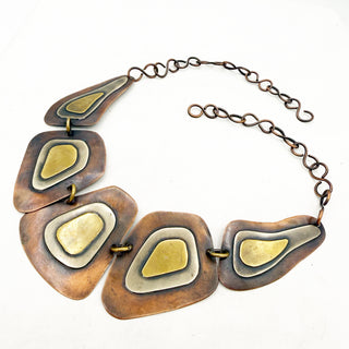 Earth Before Color - Midcentury American Studio Necklace