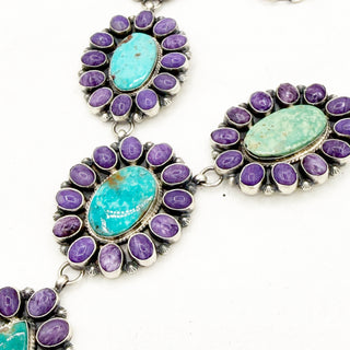 Sheila TSO 9 Cluster Mega Necklace