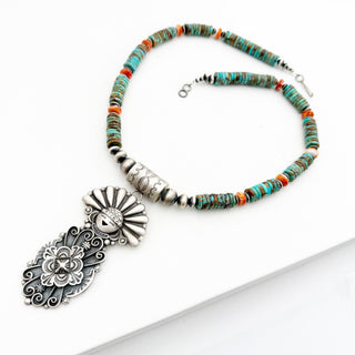 Ronald Tom “Sun Guardian” Statement Pendant Necklace
