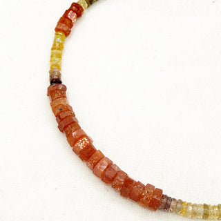 Eric's Wild Mountain Zircon and Precious Sunstone Necklace