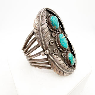 Massive Vintage BLUEGEM SHADOWBOX Cuff