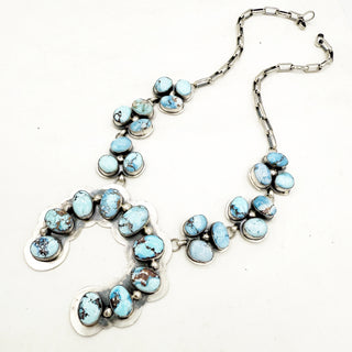 Delbert Secatero Golden Hills Naja Cluster Necklace