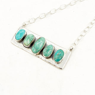 HJC Five Stone Bar Necklace