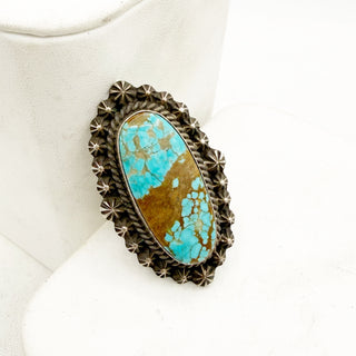 Blue Frontier Ring by Raymond Delgarito