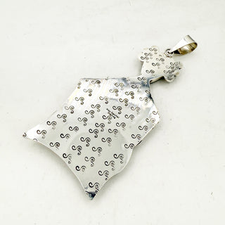 ALEX SANCHEZ ROYSTON PETROGLYPH MAIDEN PENDANT