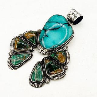 HJC x Kurt Card Royston and Damale Variscite Naja Pendant