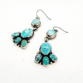 Ella Peter White Water Cluster Earrings
