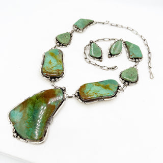 Dean Sandoval Roystone Slab Statement Necklace