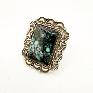 ALEX SANCHEZ STARFOX VARISCITE OLD STYLE RING