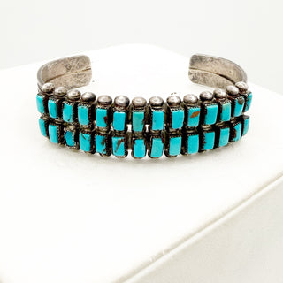 The Long Silence - Zuni Old Pawn Cuff