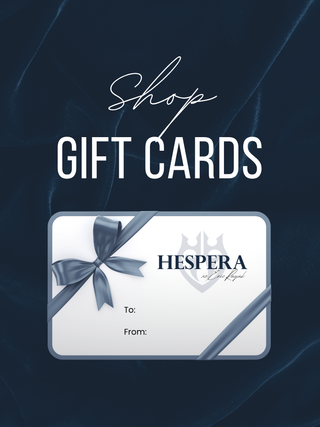 Blue background with 'Shop Gift Cards' in white text with a gift card image