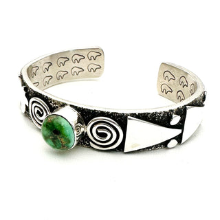 Alex Sanchez Single Stone Cuffs