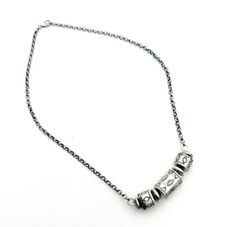 Stamped NP Bar Necklaces