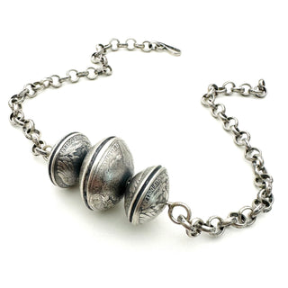 Vintage Coin Bar Necklace by Jason Ogg