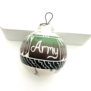 PRE-ORDER US Armed Forces Etched Ornaments by Vanessa Charlie