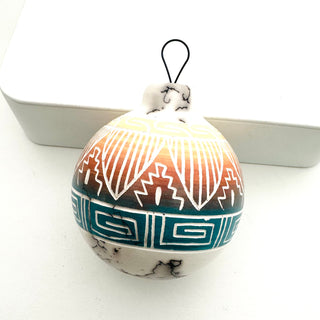 Etched Ornaments by Vanessa Charlie