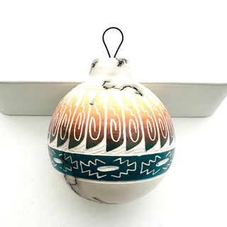 Etched Ornaments by Vanessa Charlie