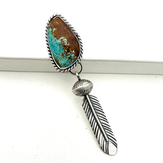 Coin Poncha Pearl Feather Blossom Pendants by Jason Ogg