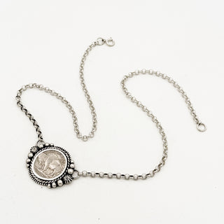 PREORDER - JASON OGG PERFECT EVERYDAY BUFFALO NICKLE BAR NECKLACE