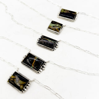 Eloise Kee Blackjack Bar Necklace