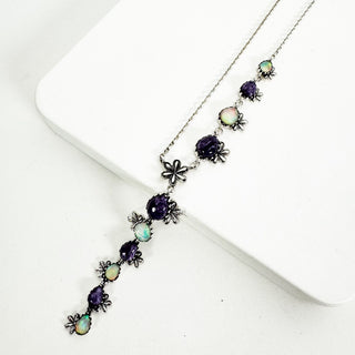 Wisteria Asymmetrical Lariat