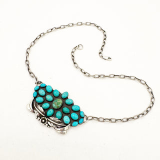 Donnalee Shewmake Ombre Cluster Bar Necklace