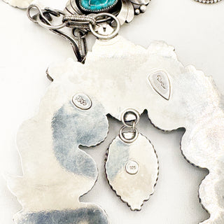 Donnalee Shewmake Masterwork Royston Ombre Oversized Naja Necklace