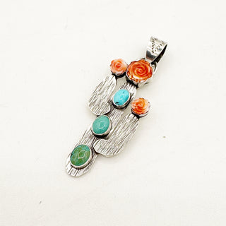 Donnalee Shewmake Ombre Cactus Necklace
