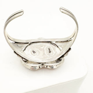 Donnalee Shewmake Pink Conch Heart Cuff