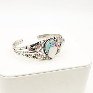 Cotton Candy Dahlia Cuff