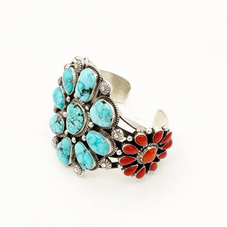 Tyler Brown Pilot Mountain and Coral Cuff