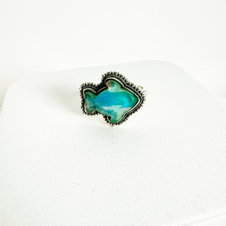 Fishie Gemstone Ring