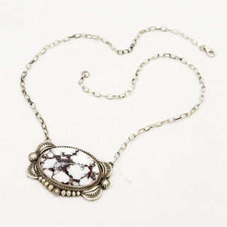 Sheila Tso Wild Horse Bar Necklace