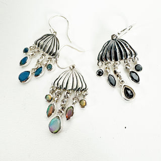 Jelly Fish Dangle Earrings