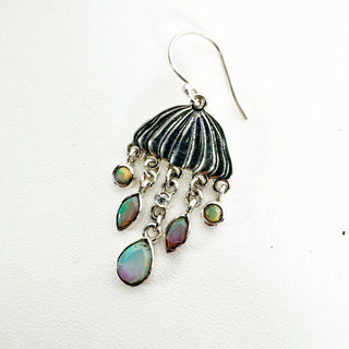 Jelly Fish Dangle Earrings