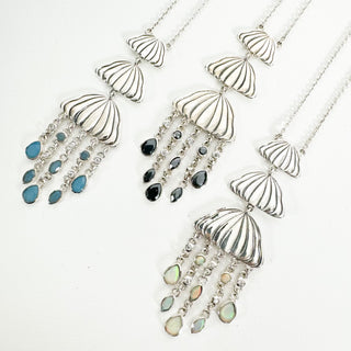 Tripple Jellyfish Necklace