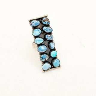PREORDER: GOLDEN HILLS MOSAIC CRAWLER RING