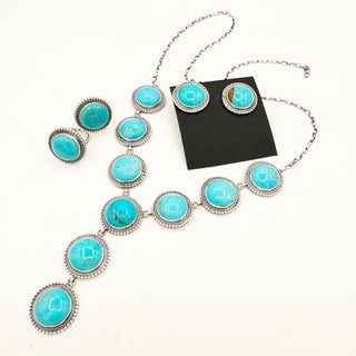 Justine Tso "Baca" Kingman Lariat Set