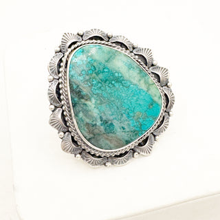 Justine Tso "Baca" Size 8 Cloud Mountain Ring