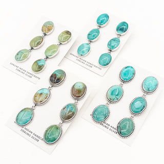 Justine Tso "Baca" Royston Statement Earrings
