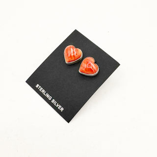 Justine Tso "Baca" Heart Studs