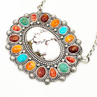 Shay Pfeiffer FIesta Cluster Necklaces
